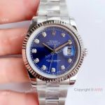 Noob Factory V3 Version Rolex Datejust II Blue Dial Oyster Watch Caliber 3235